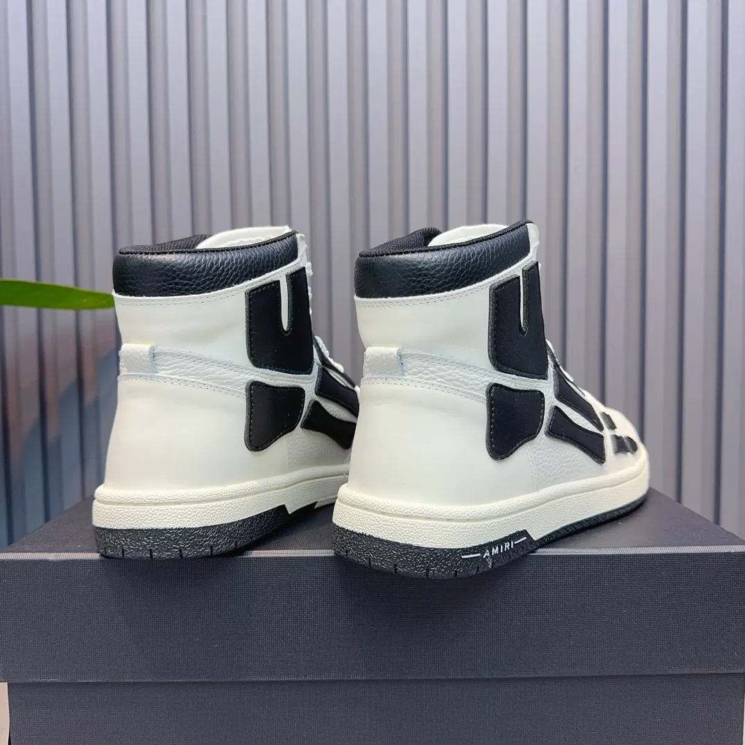 Men's shoes💰620💰 AMIRI AMIRI trendy brand hot sale🔥 Available all year round✅Couples💑 Official website synchronization Imported fabrics 1⃣️ratio 1⃣️Re-engraved, original factory special original sole, 35-45 (38.45. Non-refundable)